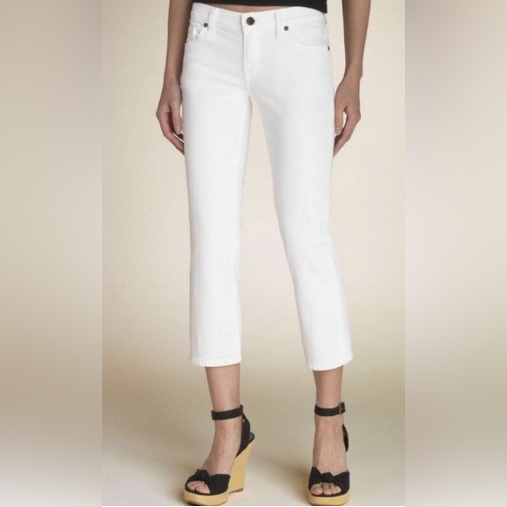 Citizens of Humanity | Size‎ 24/XS white cropped Kelly jean